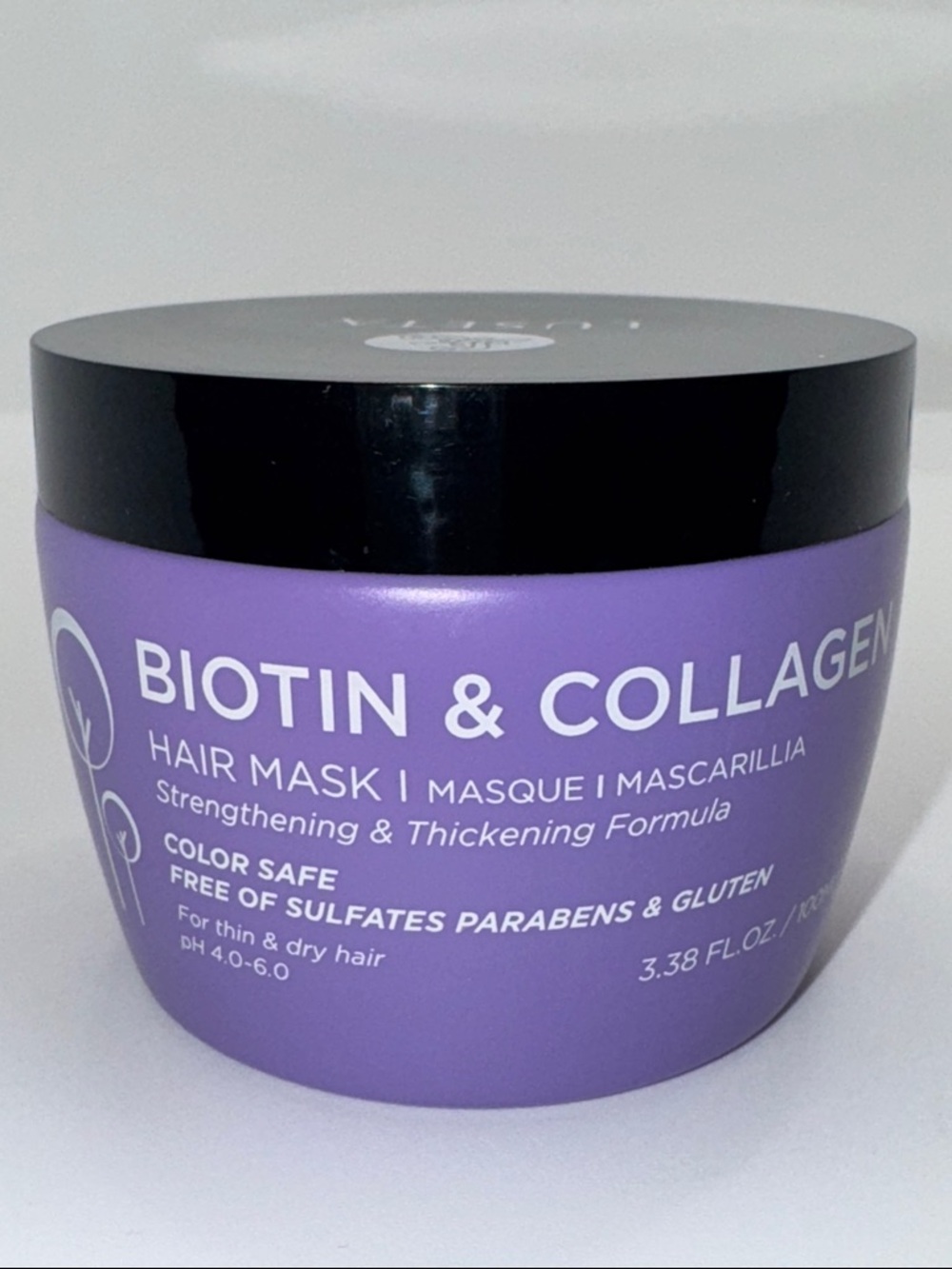 LUSETA Conditioning Hair Mask Strengthening & Thickening Formula 3.38 oz SEALED